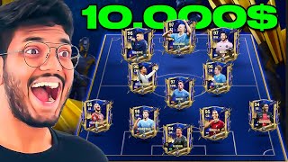 I Tried Every TOTY card in FC MOBILE!