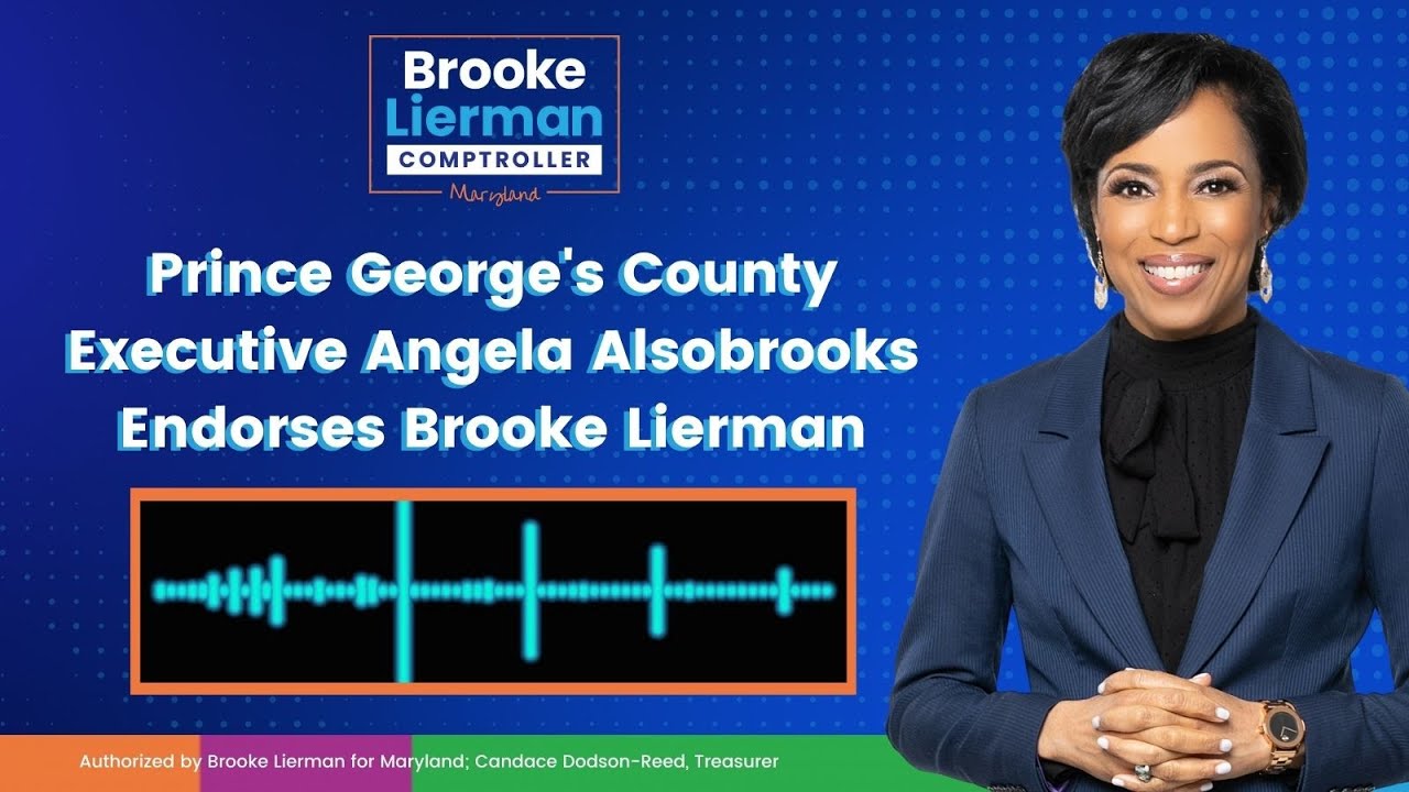 Prince George's County Executive Angela Alsobrooks Endorses Brooke ...