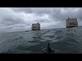 amazing spearfishing an artificial reef...free fish for breakfast