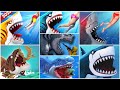 ALL THE BEST HUNGRY SHARK GAME 2025 IN ANDROID (PART 4) - ALL SHARKS UNLOCKED AMD GAMEPLAY