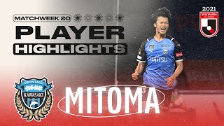Kaoru Mitoma | Rescheduled Matchweek 20 | Player Highlights | 2021 MEIJI YASUDA J1 LEAGUE