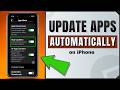How to Auto Update Apps on iPhone