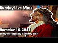 Sunday Mass Quiapo Church Live Mass Today November 10, 2024