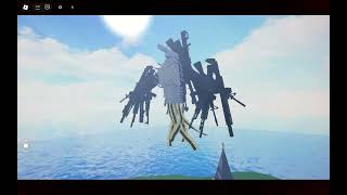 Showcase Contract Gun Devil [Chainsawman Testing Place] #roblox #chainsawman #test