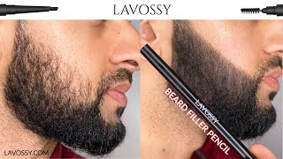 LAVOSSY Beard Pencil Filler - How to use this Magic Beard Pen