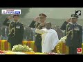 🔴live martyrs day 2025 pm modi pays homage to mahatma gandhi at rajghat