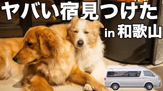 【和歌山1泊2日】犬と冒険ができる最高のお宿を見つけました【グランピング】
