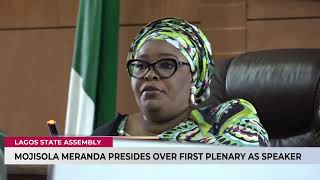 Lagos State Assembly: Mojisola Meranda Announces New Principal Officer