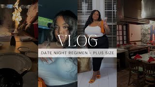 VLOG: Plus Size Date Night ROUTINE & GRWM - Hygiene, Waxing, Nails, Toes, etc!