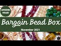 Bargain Bead Box November 2021 Monthly Subscription