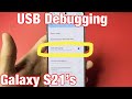 Galaxy S21's: How to Enable USB Debugging in Developer Options Menu