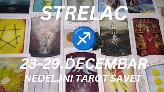 STRELAC ♐ Nije konflikt nego neiskazana ljubav 💞🍀✨ NEDELJNI TAROT SAVET 23-29.DECEMBAR