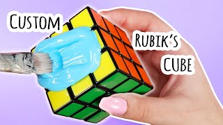 Customizing a Rubik's Cube