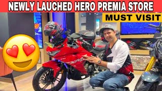 Newly Launched Hero Premia Store in Delhi | A premium retail experience from Hero MotoCorp.