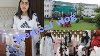 Vlog #8 : A Day in a Life of Medical Student in Pakistan 🇵🇰 / Amdc Lahore