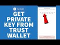 How to Get Private Key From Trust Wallet | Trust Wallet Keywords for Security 2022