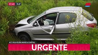 Terrible accidente cuádruple en autopista Bs As-La Plata