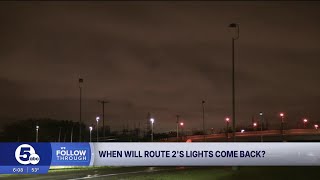 Lights out on Route 2: Lake County and multiple city join forces to fix dark stretches
