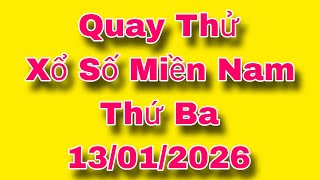 xsmn • quay thử xổ số miền nam thứ 3, 13-01-2026 bến tre, vũng tàu, bạc liêu