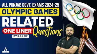 Olympic Games 2024 | Olympic Games Related One-Liner Questions By Raj Sir