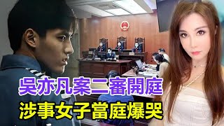 吳亦凡案二審開庭！！庭審現場曝光 ，如何宣判？獄中疑浮腫難辨，女子當庭爆哭，#吳亦凡#吳亦凡選妃#都美竹