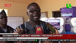 Covid-19 Fight: Techiman North District Assembly Receives Support