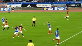 荻原のボール奪取～2023年10月11日 ﾙｳﾞｧﾝ杯 横浜Fマリノスvs浦和レッズ