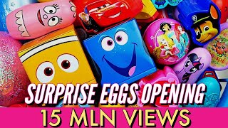 kinder surprise eggs opening toys