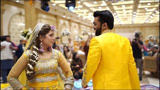 Mehndi Bride and Groom Dance on Bollywood Songs- My Pakistani Wedding