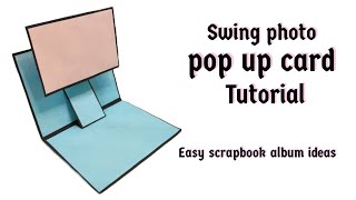 Swing Pop Up Card Making | how to make swing pop card | Best greeting card for someone❤️ #papercraft