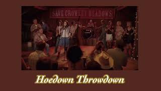 Hoedown Throwdown - Miley Cyrus (Hannah Montana) - sped up