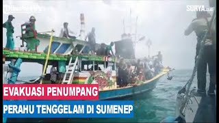 Tangisan Warga Pecah Menunggu Evakuasi Kapal Tenggelam di Sumenep - 14 Selamat, 3 Hilang