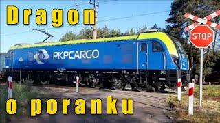 Przejazd ET26-007 PKP Cargo przez Parkowo