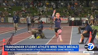 Inland Empire transgender athlete AB Hernandez wins titles at state track meet