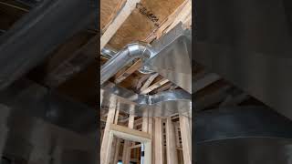 Hvac Duct Work In New Build