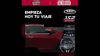 Ya comenzó Agosto en Derco Center. Compra tu JAC JS2 hoy y paga la 1ª cuota en Enero 2024