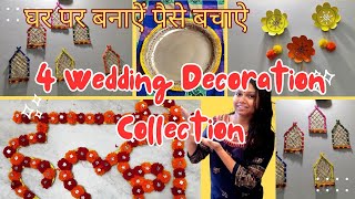 DIY Wedding Decoration Ideas for Home on a Budget – Perfect for Any Function || Shaadi wala ghar