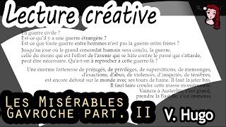 02 - Gavroche dans les Misérables - Lecture Crea