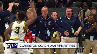 Clarkston coach Dan Fife retires on top