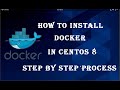 How to Install docker in centos 8 || docker installation on centos 8 step by step