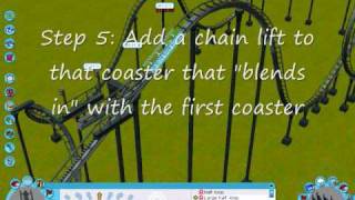 RCT3 Tutorial: How to Make a Coaster Slow Down at the Top of a Lift Hill
