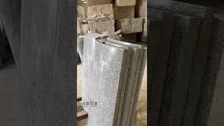 Hand Polished G603 Granite Column Cladding Arc Pillar Skin