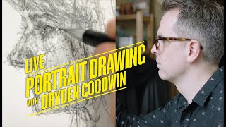 LIVE: Portrait Drawing with Dryden Goodwin | Hospital Rooms Digital Art School
