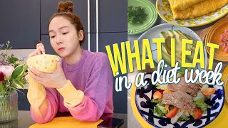 DIET VLOG | What I eat in a week 🥑🥗🥪