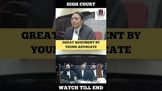 Great Argument by Young Advocate #judge #advocate #shortvideo #highcourt