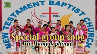 New Testament women's group Special Song ll Ma Hamjak Phinai ll live performance ll #BHB #Borok👈 🙏👍🔔