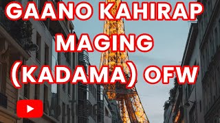 GAANO KAHIRAP MAGING OFW (KADAMA)+ TRUE //STORY TIME BASE ON MY EXPERIENCES?? (storytime