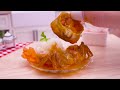 yummy miniature crab curry recipe idea 🦀 catch and cook crab in mini kitchen asmr