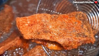 How To Fry The Perfect Fish|| how to fry fish without sticking