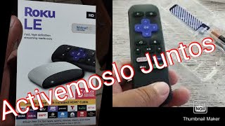 Roku LE Smart Tv Desempaquetado y Activación